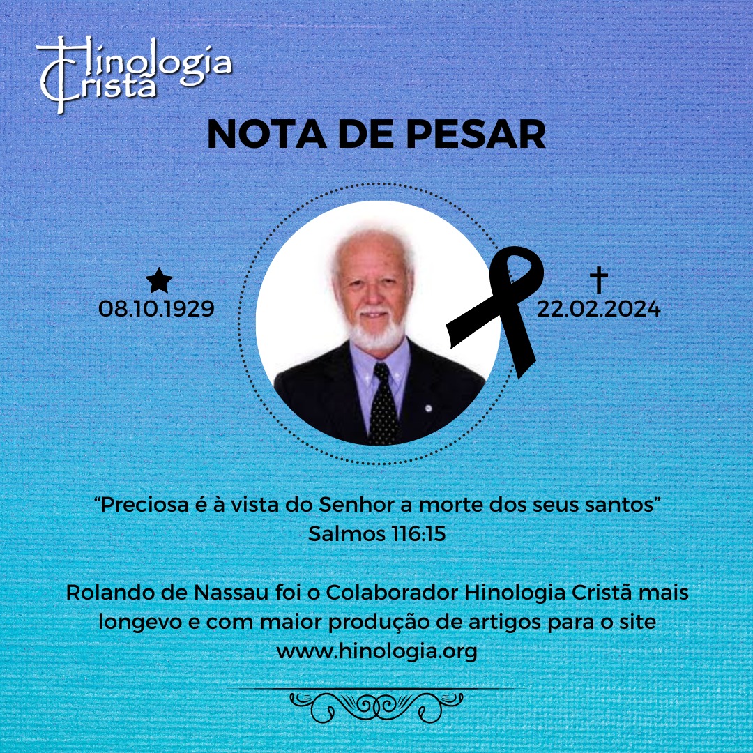 Nota de Falecimento – Roberto Torres Hollanda (Rolando de Nassau)