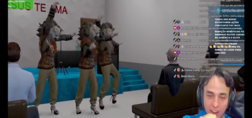 Jovem Evangeliza usando o jogo Online GTA