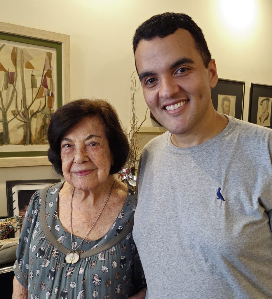 Sara Gueiros Dodd e Robson Santos